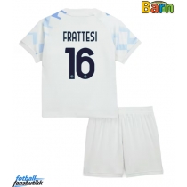 Inter Milan Davide Frattesi #16 Bortedraktsett Barn 2025-26 Kortermet (+ Korte bukser)